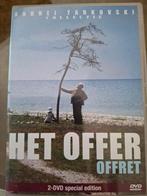 Het offer andrej Tarkovski 2 discs, Alle leeftijden, Ophalen of Verzenden, Zo goed als nieuw, Overige gebieden