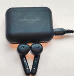 ZGAN Zwarte Happy Plugs bluetooth earbuds oordopjes, Ophalen of Verzenden, In oorschelp (earbud), Bluetooth, Zo goed als nieuw