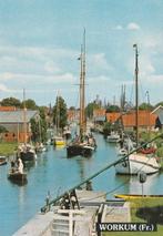 WORKUM Haven, Verzamelen, Ansichtkaarten | Nederland, Verzenden, 1980 tot heden, Gelopen, Friesland