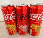 Te koop 3 blikjes Coca Cola met Chinese draak, Verzamelen, Overige merken, Frisdrank, Ophalen of Verzenden, Zo goed als nieuw