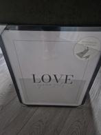 2x Fotolijst 'Love Yourself', Minder dan 50 cm, Ophalen of Verzenden, Zo goed als nieuw, Foto of Poster
