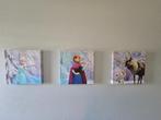 Frozen canvas schilderijen, Ophalen, Zo goed als nieuw, Wanddecoratie