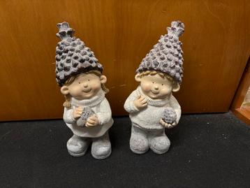 Leuke Kabouters - Set van 2 beschikbaar voor biedingen