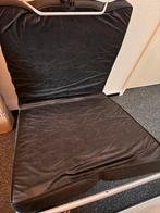 Opklapbed - Ruimtebesparend en Comfortabel!, Gebruikt, 90 cm, Eenpersoons, Zwart