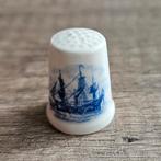 Vingerhoedjes verzamelen  - scheepvaart - schip - vingerhoed, Ophalen of Verzenden, Zo goed als nieuw, Porselein, Nederland