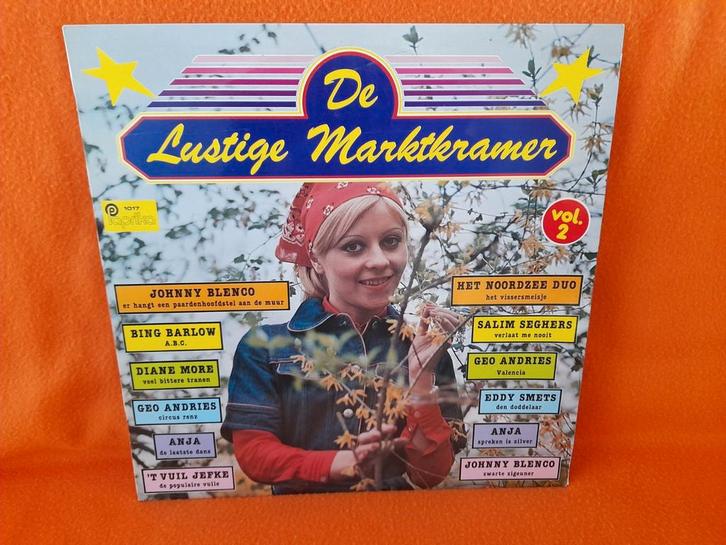 De lustige marktkramer vol. 2 (Paprika Records), Cd's en Dvd's, Vinyl | Nederlandstalig, Gebruikt, Levenslied of Smartlap, 12 inch