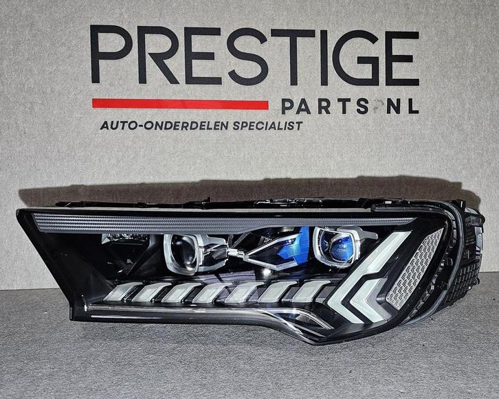 Koplamp Audi Q7 4M Facelift LASER LED 4M0 Links 4M0941085C, Auto-onderdelen, Verlichting, Gebruikt, Herkomst onderdeel bekend