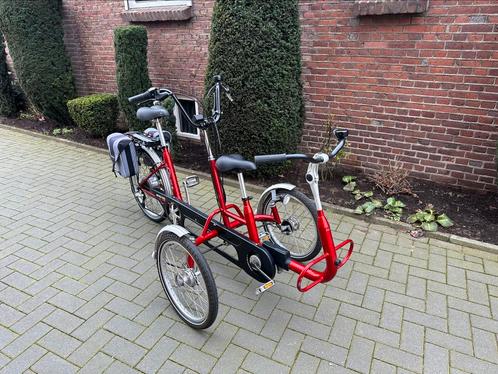 Huka Copilot 3, elektr.ondst., 2 accu's, i.z.g.s 3 mnd gar, Fietsen en Brommers, Fietsen | Tandems, Zo goed als nieuw, Minder dan 10 versnellingen