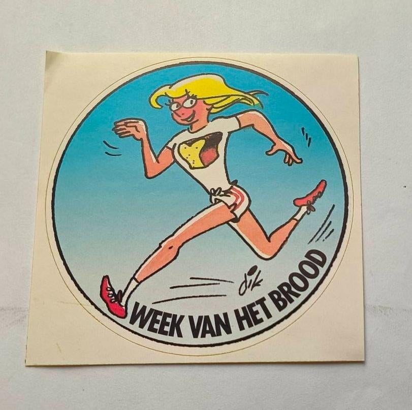 Sticker Week van het brood, Verzamelen, Stickers, Ophalen of Verzenden, Nieuw, Overige typen