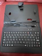 Mini tablet hoes met toetsenbord, Ophalen of Verzenden, Zo goed als nieuw, 10 inch, Bescherming voor- en achterkant