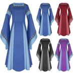 Victoriaanse renaissance jurk (dames middeleeuwse kleding), Kleding | Dames, Carnavalskleding en Feestkleding, Verzenden, Nieuw