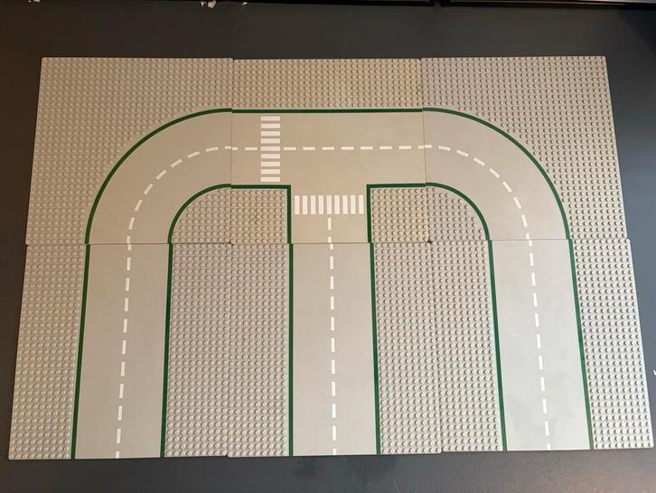 Lego wegenplaten 6 stuks, Kinderen en Baby's, Speelgoed | Duplo en Lego, Zo goed als nieuw, Ophalen of Verzenden