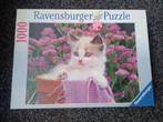 * Puzzel Ravensburger ‘Violetta Kitten’ 1000 stukjes *, Hobby en Vrije tijd, Denksport en Puzzels, Ophalen of Verzenden, 500 t/m 1500 stukjes