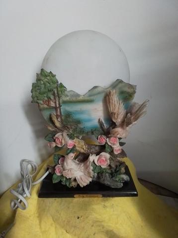 14353) Poly collection  mooi  beeld met lamp 31x20 cm beschikbaar voor biedingen