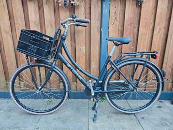 Cortina U4 Transport dames fiets 28 inch mat zwart mandje beschikbaar voor biedingen