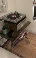 Vintage bar trolley, serveer wagen, bar cart, LP meubel, Huis en Inrichting, Kasten | Overige, Ophalen, Gebruikt