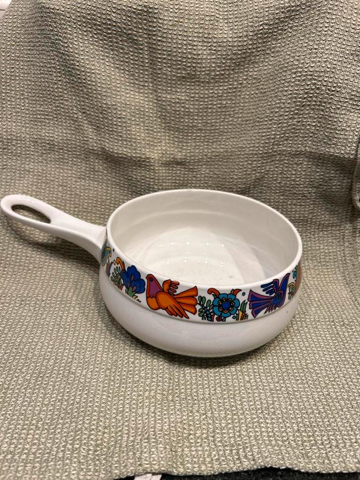Villeroy en boch accapulco fondue pannetjw, Antiek en Kunst, Antiek | Keramiek en Aardewerk, Ophalen of Verzenden
