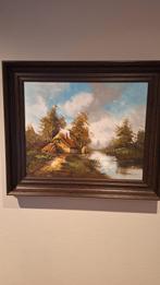 schilderij F.A. van Mourik, Antiek en Kunst, Ophalen