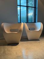 Ron Arad voor Moroso stoelen (set van 2), Huis en Inrichting, Stoelen, Ophalen of Verzenden, Zo goed als nieuw, Wit
