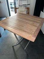 Inklapbare tafel, Huis en Inrichting, Tafels | Eettafels, Ophalen, 50 tot 100 cm, Vierkant, 50 tot 100 cm