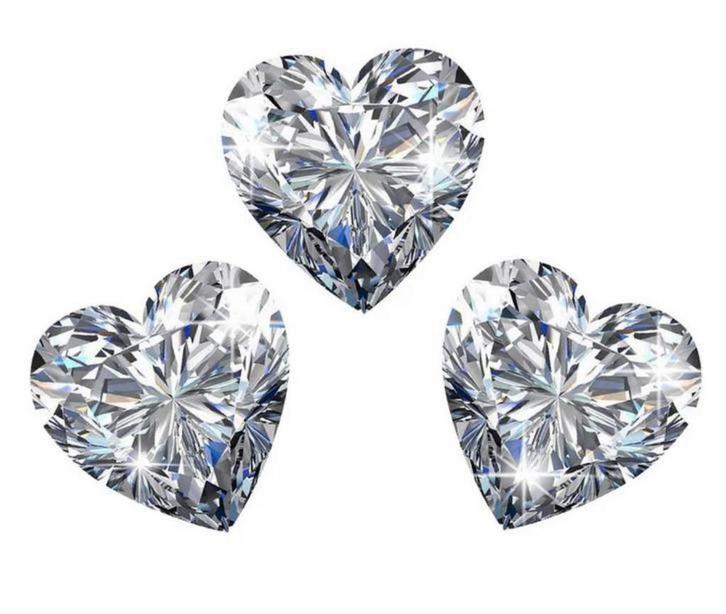 Moissanite in verschillende vormen, Sieraden, Tassen en Uiterlijk, Edelstenen, Nieuw, Ophalen of Verzenden
