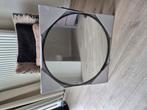 Spiegel 60 cm met zwarte rand, Huis en Inrichting, Woonaccessoires | Spiegels, Ophalen, Rond, Nieuw, Minder dan 100 cm