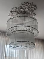 Eichholtz look Kroonluchter 80cm, Huis en Inrichting, Ophalen of Verzenden, Zo goed als nieuw, Glas, 50 tot 75 cm