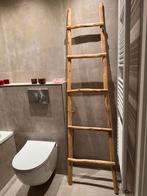 Decoratieve houten sierladder ladder trap Monodeco zgan, Doe-het-zelf en Verbouw, Ladders en Trappen, Ophalen, Zo goed als nieuw