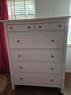 Meidenkast ladekast kledingkast ikea hemnes, Ophalen, 50 tot 70 cm, 105 cm of meer, 100 cm of meer