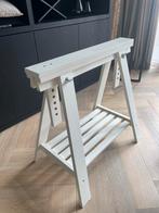 Bureau schraag. Wit, Doe-het-zelf en Verbouw, Werkbanken, Ophalen, Gebruikt