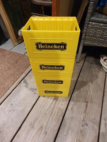 Heineken Kratten - Stapelbaar voor cd's  beschikbaar voor biedingen