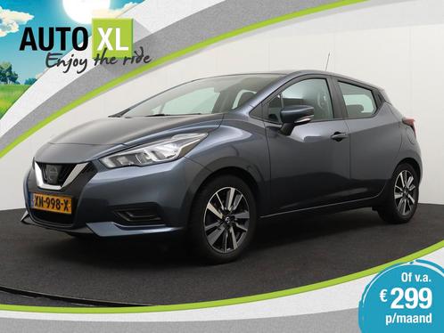 Nissan Micra 1.0 Acenta Camera Carplay Trekhaak (bj 2019), Auto's, Nissan, Bedrijf, Te koop, Micra, ABS, Achteruitrijcamera, Airbags