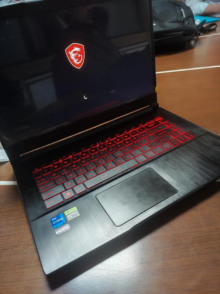 MSI Thin GF63 Gaming Laptop (UPGRADED), Computers en Software, Windows Laptops, Zo goed als nieuw, 15 inch, SSD, 4 Ghz of meer