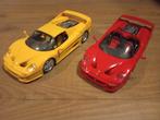 Maisto 2x Ferrari F50 1:18, Hobby en Vrije tijd, Modelauto's | 1:18, Ophalen of Verzenden, Zo goed als nieuw, Maisto