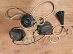 Tweede Wereldoorlog koptelefoons + microfoon GI-J, Verzamelen, Militaria | Tweede Wereldoorlog, Ophalen of Verzenden