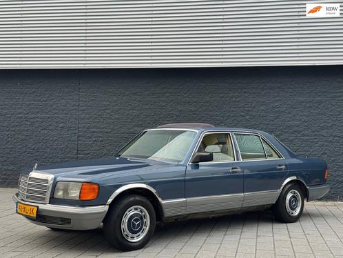 Mercedes-Benz S-klasse 380 SE V8 Oldtimer AUTOMAAT/BELASTING, Auto's, Mercedes-Benz, Bedrijf, Te koop, S-Klasse, Cruise Control