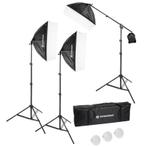 Bresser BR-230B LED Daglichtset - Studio Lampen, Ophalen, Zo goed als nieuw, Lamp of Flitsset