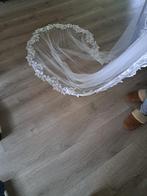 bruidsluier of White 2.5 meter lang, Nieuw, Ophalen of Verzenden, Wit, Accessoires