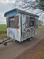 Brouwer Houten Schaftwagen Schaftkeet Pipowagen Bouwkeet, Doe-het-zelf en Verbouw, Bouwketen en Schaftketen, Ophalen of Verzenden