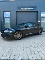 Audi A6 55 TFSIe Avant Quattro Competition RS stoelen l LED, Auto's, 4 cilinders, Blauw, Leder, Stationwagon