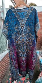 Groene kaftan, Ophalen of Verzenden, Zo goed als nieuw, Groen, Blouse of Tuniek