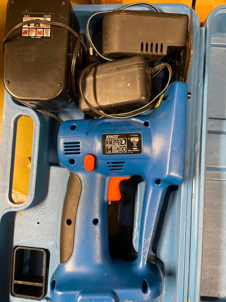 Kinzo 18V Accu Snoeimachine - Gratis Ophalen!, Doe-het-zelf en Verbouw, Gereedschap | Overige machines, Gebruikt, Ophalen of Verzenden