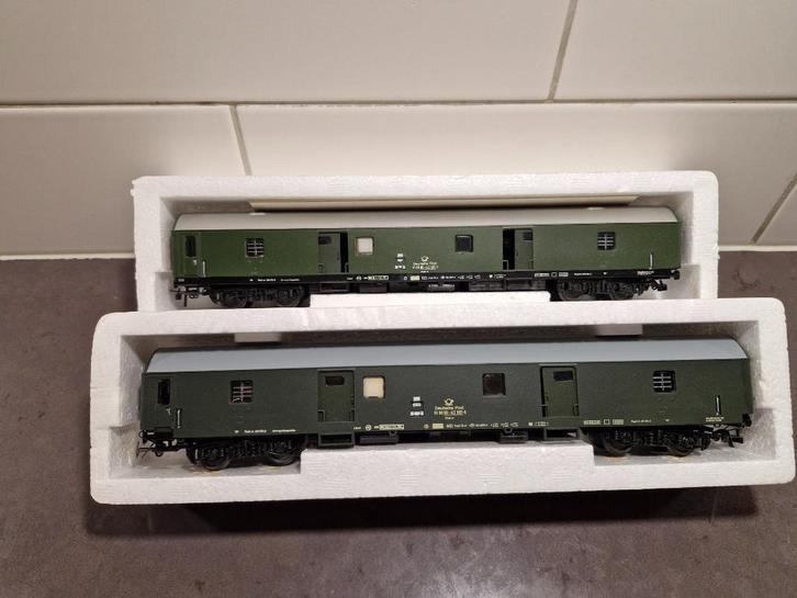 Schicht rijtuigen DB, Hobby en Vrije tijd, Modeltreinen | H0, Zo goed als nieuw, Wagon, Gelijkstroom, Overige merken, Analoog