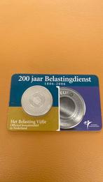 €5 munt 200 jaar Belastingdienst, Ophalen, Koningin Beatrix, Euro's