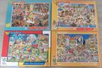 Diverse *** PUZZELS GALLERY EDITION *** 4 stuks, Ophalen of Verzenden, 500 t/m 1500 stukjes, Zo goed als nieuw, Legpuzzel