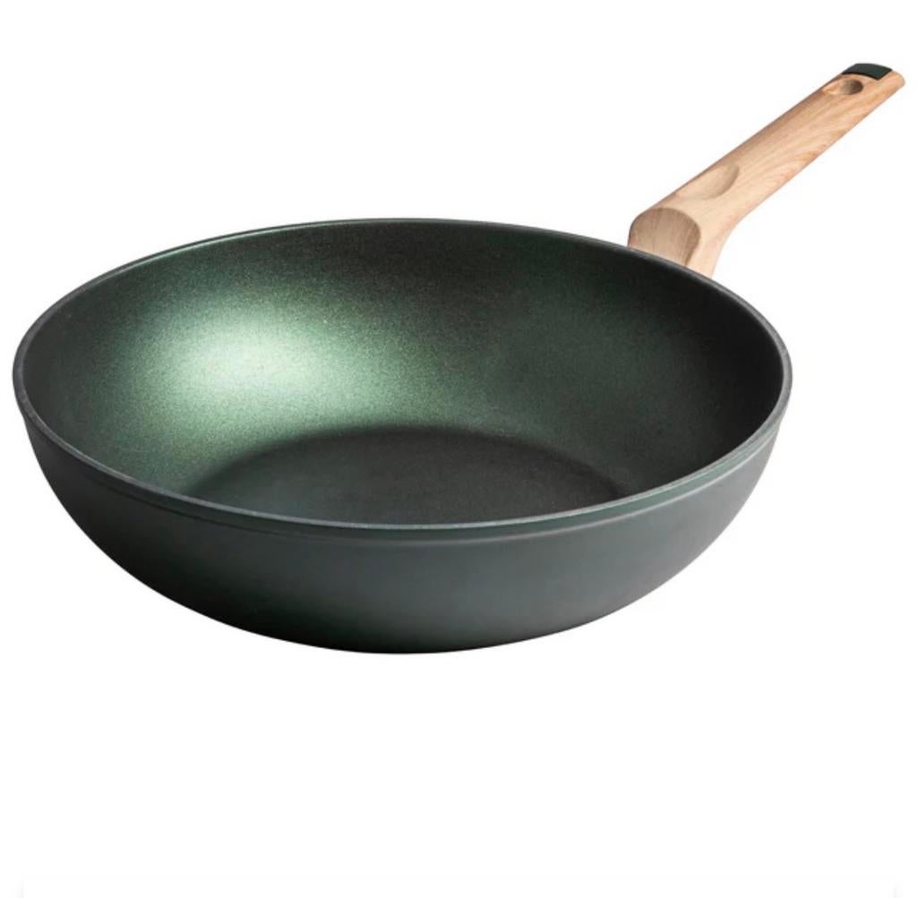 Evergreen Line Wokpan 28cm – Gusta - Nieuw!, Ophalen, Inductieplaat, Wok, Nieuw