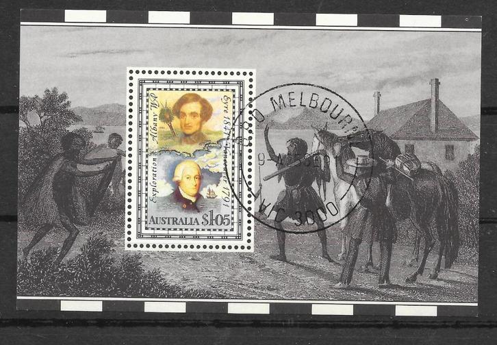AUSTRALIE 1991, mi Bl 12, Albany gestempeld, Postzegels en Munten, Postzegels | Oceanië, Gestempeld, Ophalen of Verzenden
