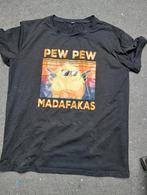 T-shirt - Pew Pew Madafakas - Maat XL, Zwart, Maat 46/48 (XL) of groter, Ophalen of Verzenden, Zo goed als nieuw