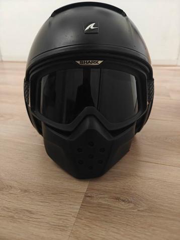 Shark Raw Drak Mat Zwart Helm beschikbaar voor biedingen