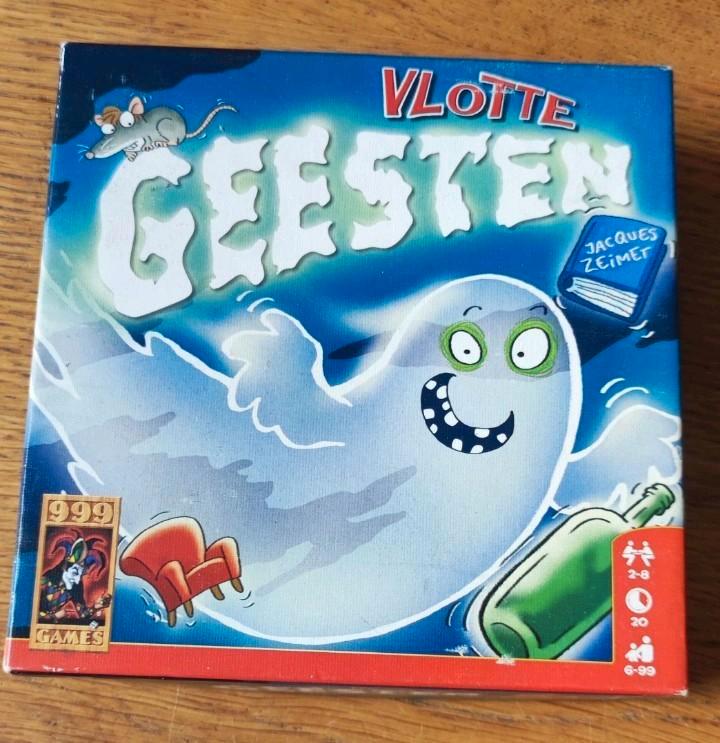 Vlotte geesten - 999 Games l Grijpspel l 6+, Hobby en Vrije tijd, Gezelschapsspellen | Overige, Gebruikt, Ophalen of Verzenden